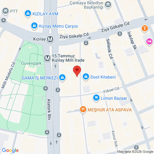 Map of  (Cankaya/Ankara)